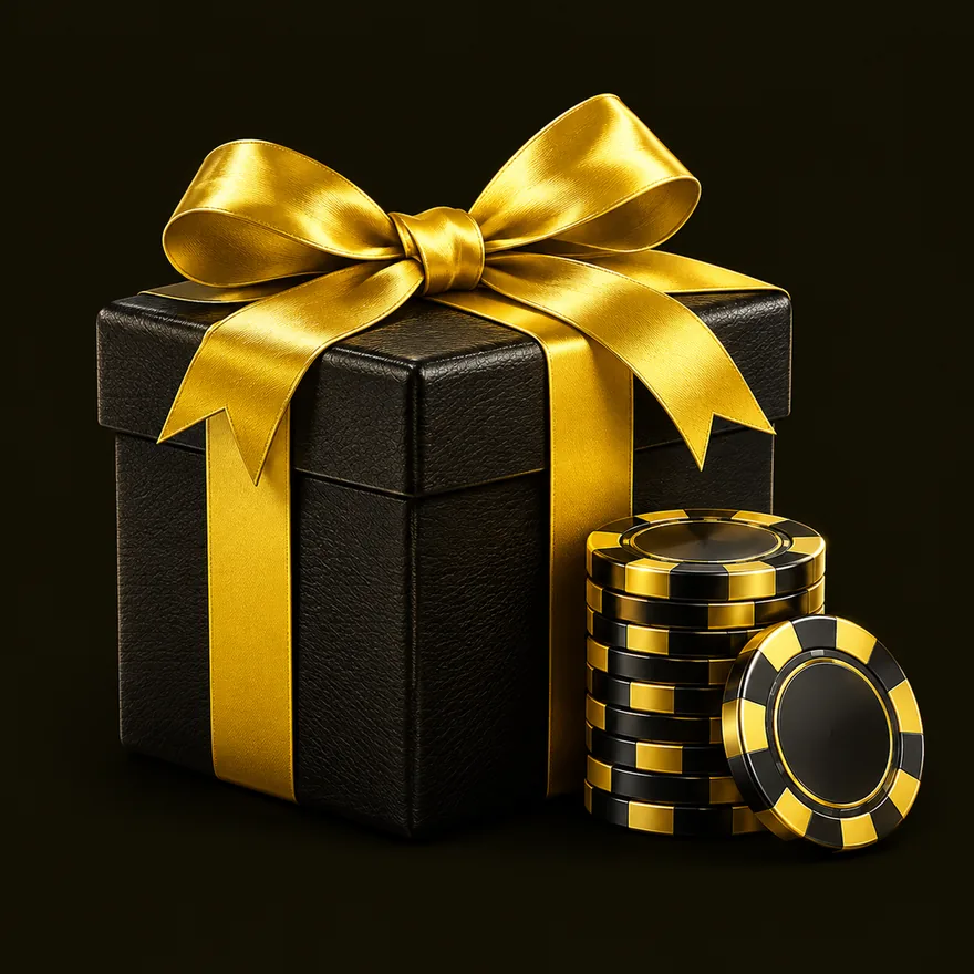 Gift box and chips — Betzillo