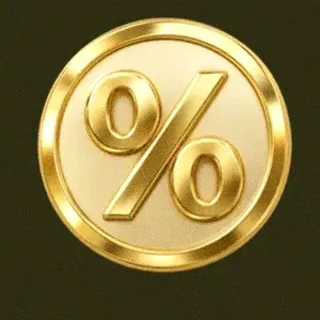 Gold percent coin — Betzillo