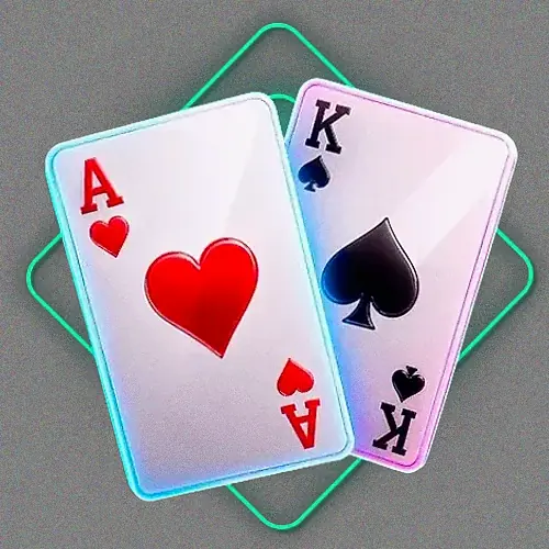 Ace and king playing cards