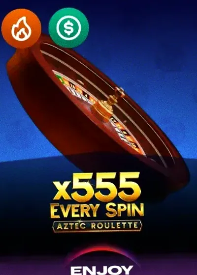 Aztec Roulette x555 live game cover