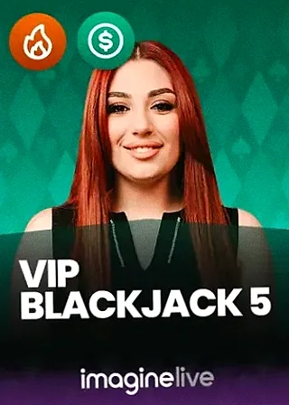 VIP Blackjack 5 live game cover