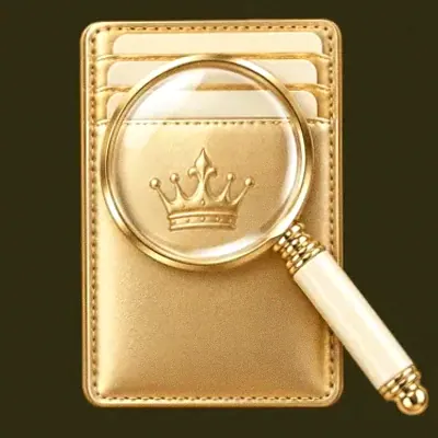 Wallet and magnifier — Betzillo