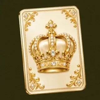 Royal crown card — Betzillo
