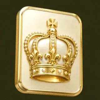 Royal crown plaque — Betzillo