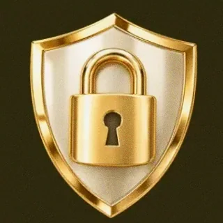 Shield with padlock — Betzillo