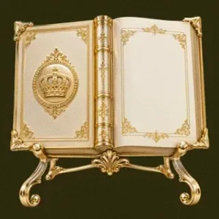Ornate open book — Betzillo